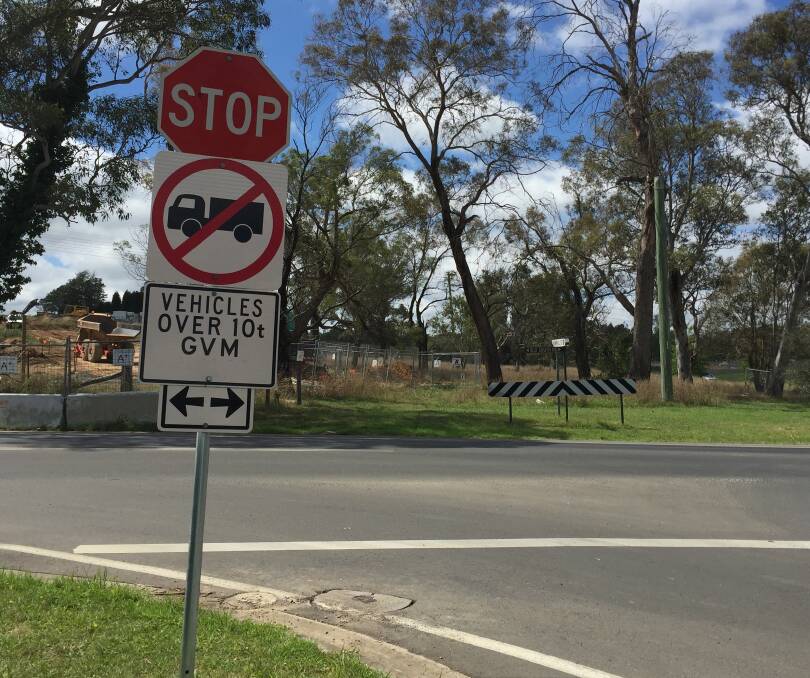 Loads limited: Councillors voted to remove the existing 10-tonne load limit on Old South Road, between Kangaloon Road and Boardman Road. They imposed a 10-tonne limit on Boardman Road.