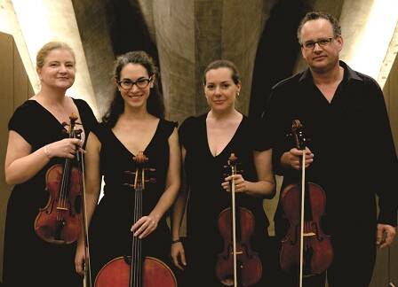 Acacia Quartet: The much loved quartet will return to soothe the ears of many at the 2018 Autumn Music Festival at Bowral's St Jude's Church and Mittagong Playhouse. Photo: Chris Donaldson.