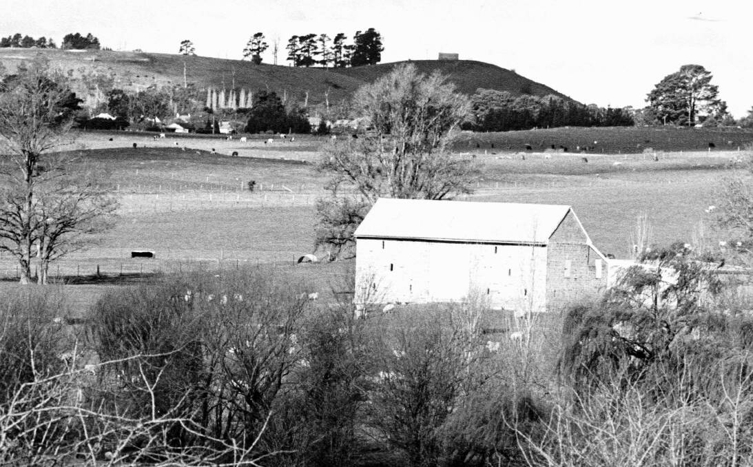FINE LEGACY: The Browley property in mid-20th century, with the barn an impressive feature. Photo: BDH&FHS.