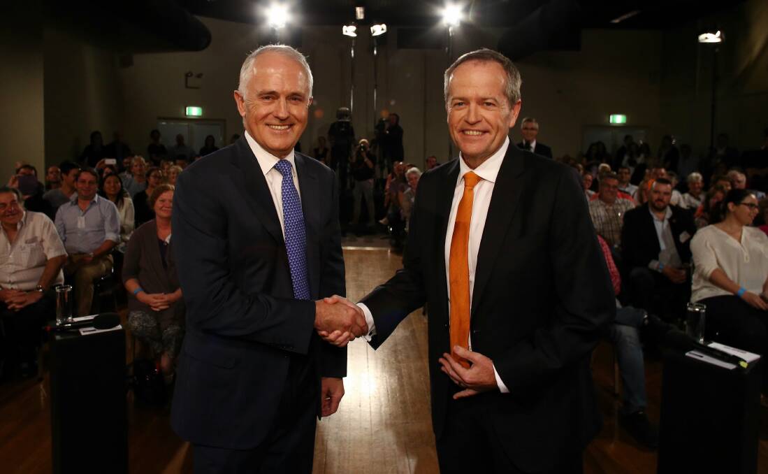 BUDGET POSITIONS: Malcolm Turnbull and Bill Shorten have agreed to 'reach across the aisle' for the good of the nation, but will they?