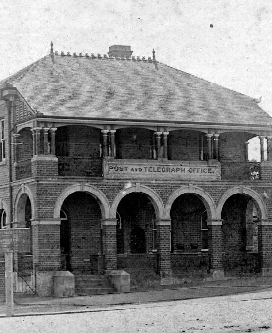 DISTRICT’S FINEST: The elegant Moss Vale Post and Telegraph Office in 1909. It operated from 1891 to 1993 and now houses a cafe and bar.