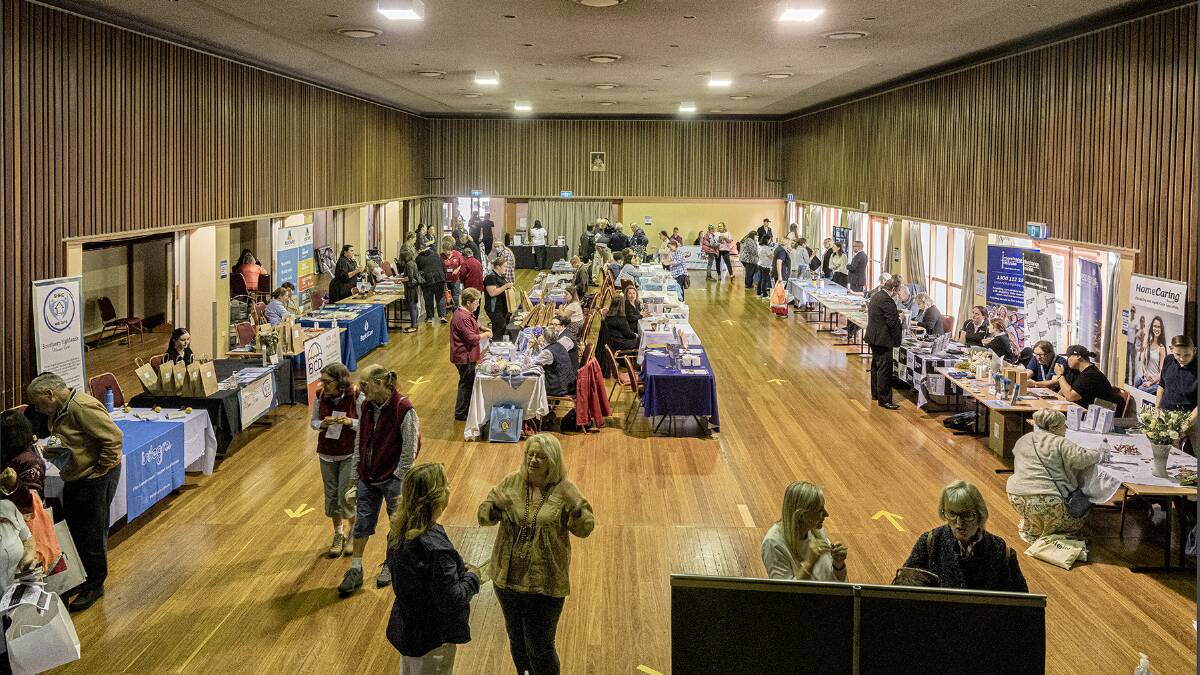 All in: 35 of the shire's community organisations were all in one place on Thursday for the Community Services Expo.