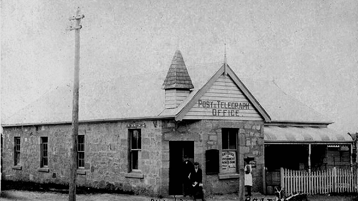 SECOND PO: Bundanoon’s more centrally located Post & Telegraph Office, c1910.​ Photo: Bundanoon History Group.