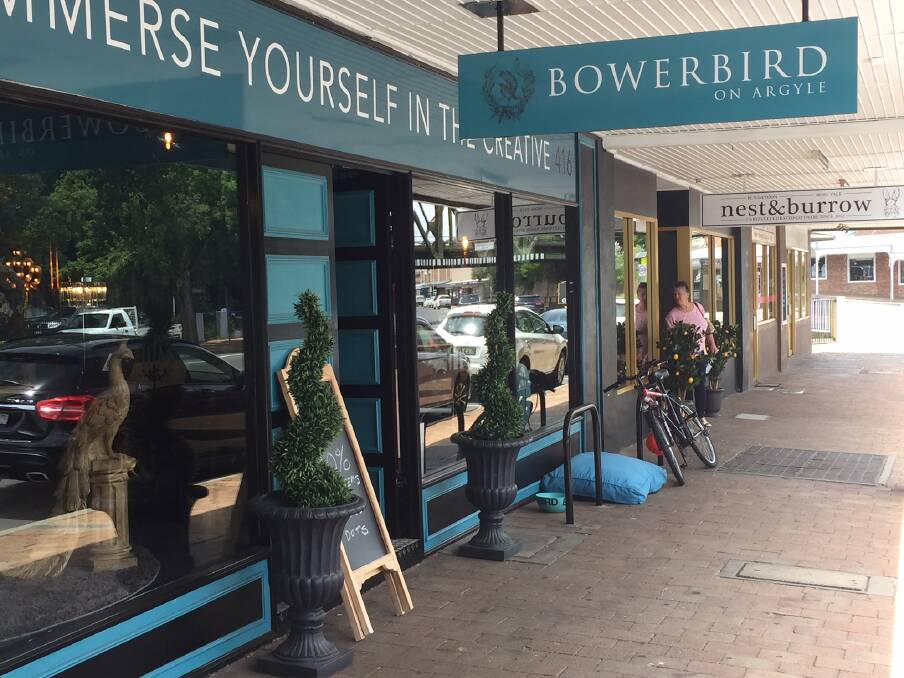 ON THE UP: The Moss Vale streetscape has been changing and is now full of quirky small businesses. Photo: Jen Walker.