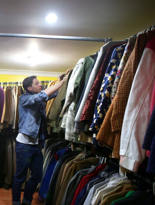 HANG IT UP: How about helping in one of these second-hand clothing stores?