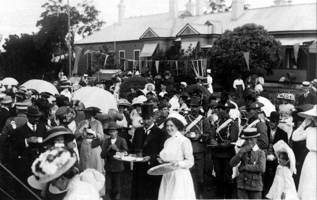 GRAND DAY: At the opening of Berrima District Cottage Hospital additions in 1911.