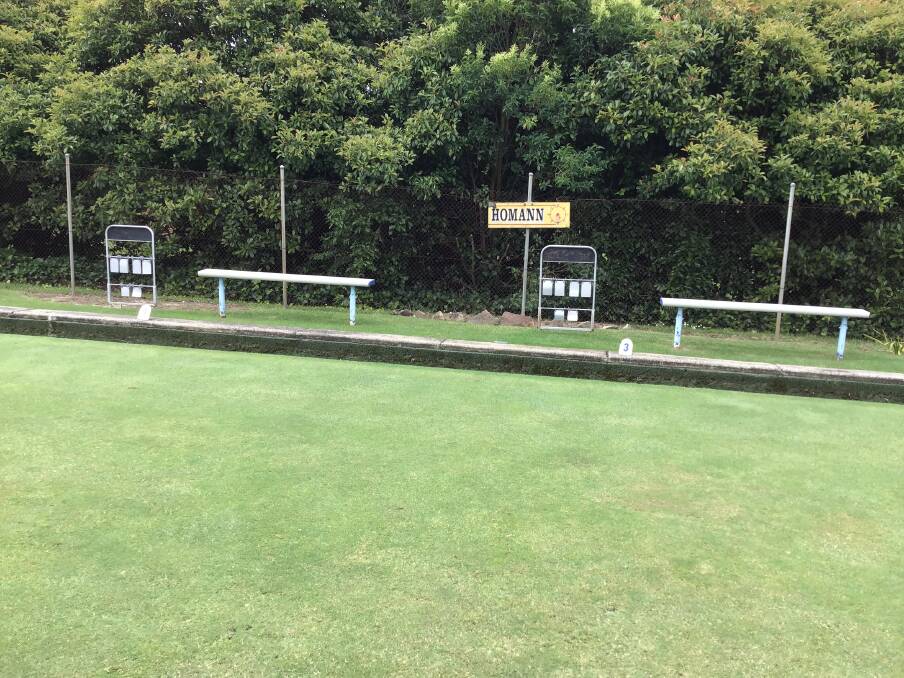 At the moment, the Homann Green is the only green available at Bowral Bowling Club, for roll ups only.