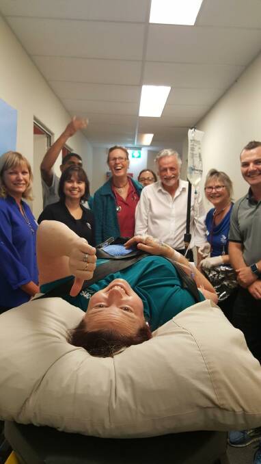 Staff at the Lake Cathie Medical Centre helped deliver Aimee Turnbull's son Rory. 