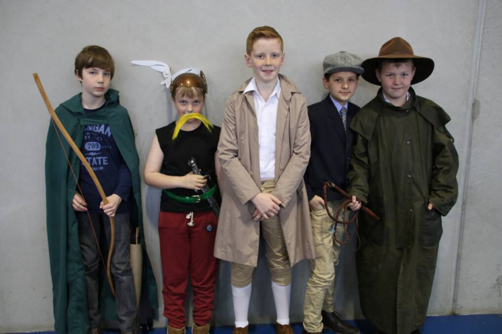 Zach Smith as a ranger, Elliot Lee as Astrix, Jonathan Roberts as Tin Tin, Joseph Brake as JRR Tolkien and Nathan Golding as the man from Snowy River.