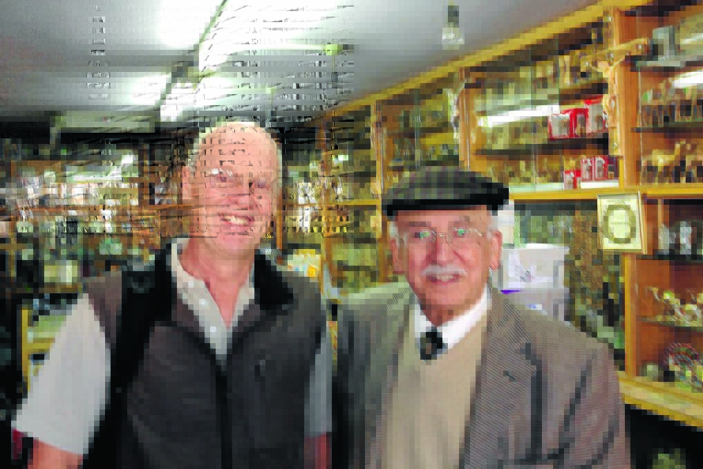 Noel Ferguson meets Jack Tabash, a Christian Palestinian man who runs a shop near Bethlehem. Photo supplied
