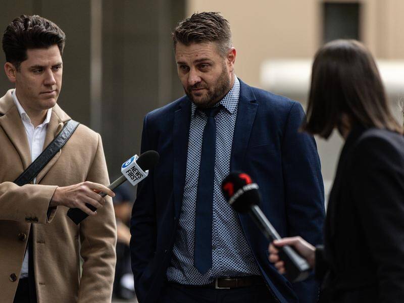 Sam Fisher is facing more than five years in jail after pleading guilty to trafficking drugs. (Diego Fedele/AAP PHOTOS)