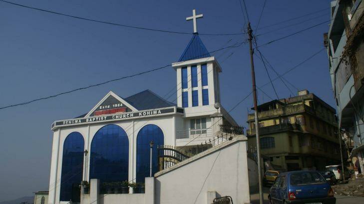 Nagaland is a predominantly Christian state in India.  Photo: Amrit Dhillon