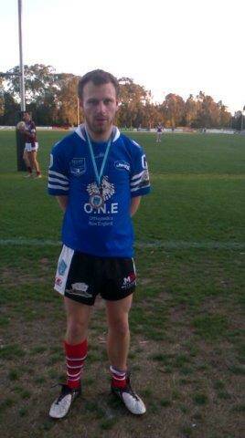 Highlands rugby league player Nick Riches. Photo supplied