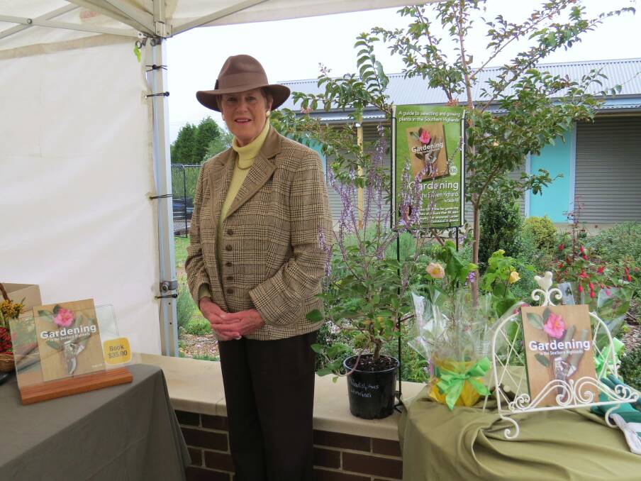 Deidre Hill launched her new book at the Southern Highlands Botanic Gardens on Friday.  
	Photo supplied.