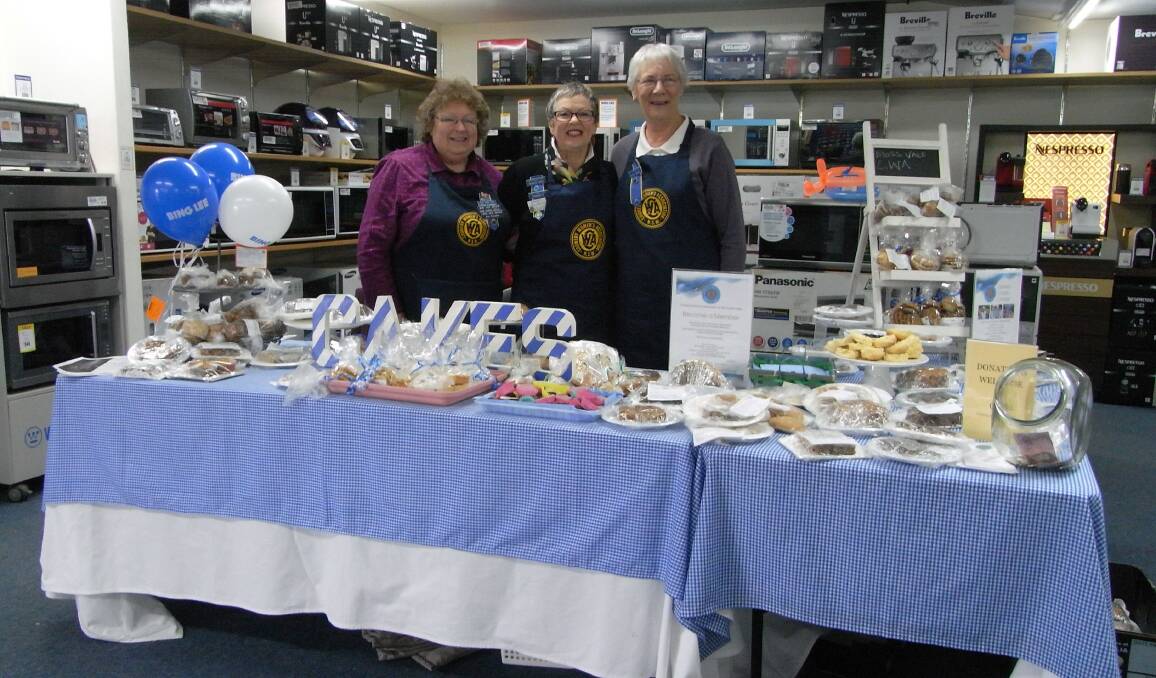 The Moss Vale CWA members at a previous cake stall. Photo supplied.