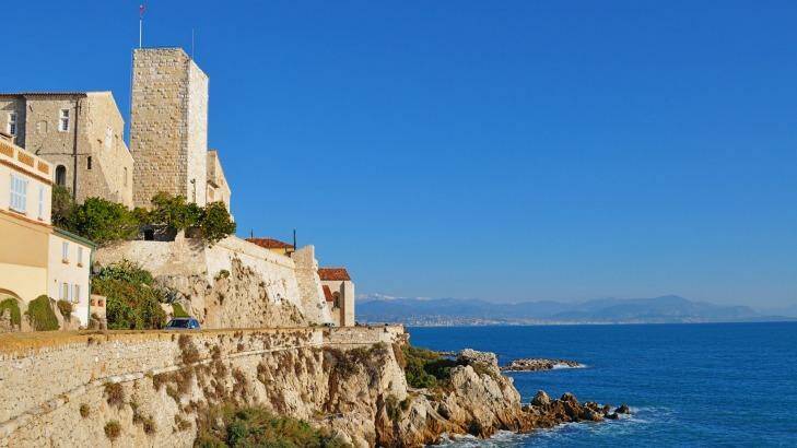 The Chateau Grimaldi at Antibes.