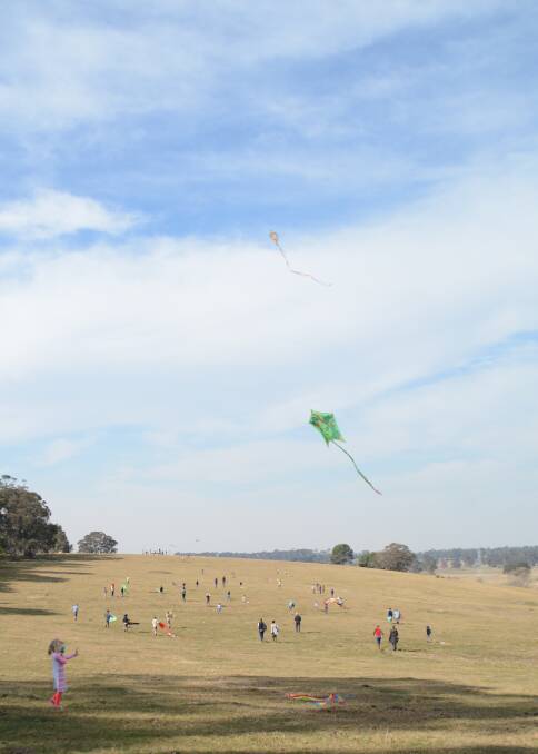 Kite-flying day at Tudor House. Photos Mindy Hindmarsh