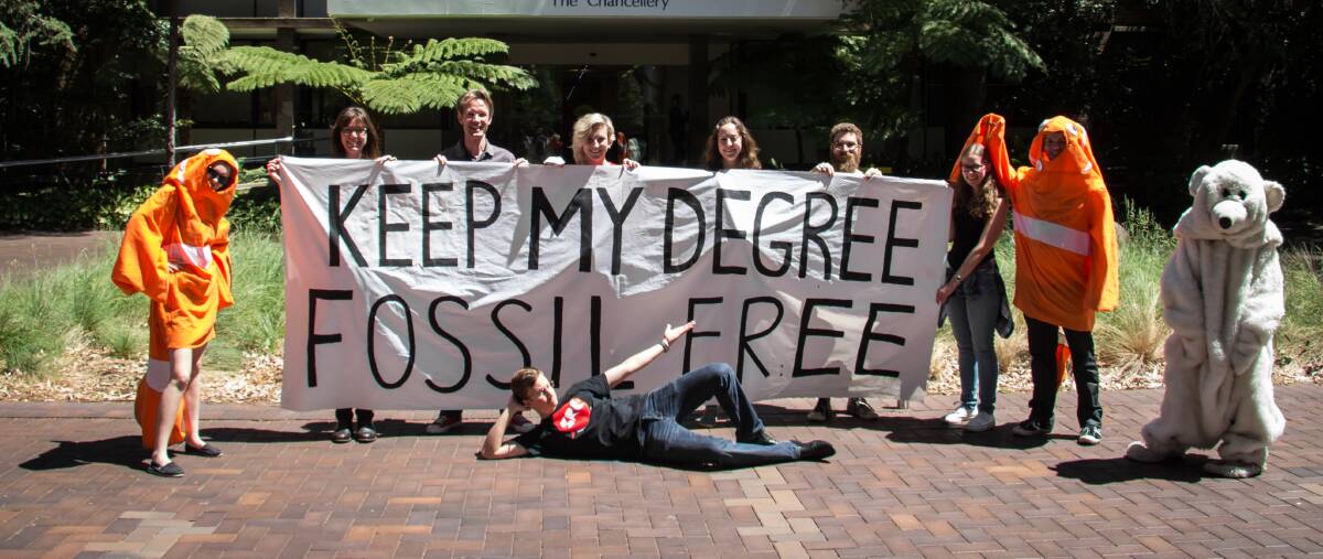 Nic Gurieff has been a driving force behind the UNSW divestment movement. Photos supplied