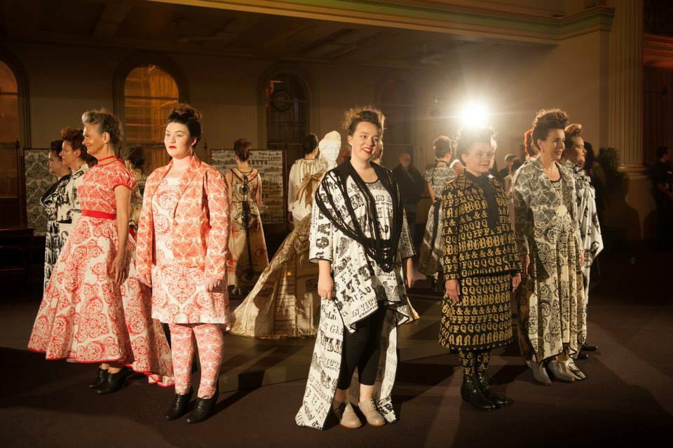 Ariadne Sgouros in Melbourne Fashion Week. Photo supplied.