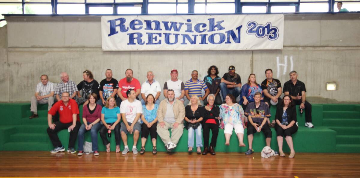 Last year's Renwick reunion. Photo supplied