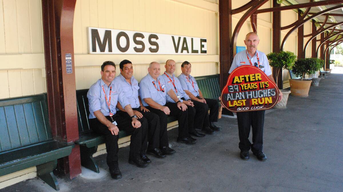 Matthew Lee, Abdl Elkholy, David Wonson, Paul Daly and Alan Hughes celebrated Alan's life on the rails. 