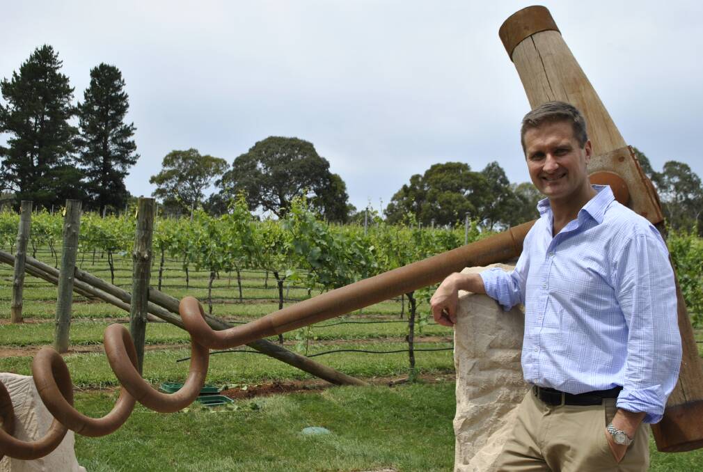 Paul Berkelouw has uncorked a new dimension at the Bendooley Estate with the opening of a Cellar Door.