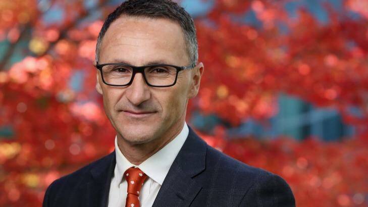 Greens leader Richard Di Natale has highlighted his party's stronger focus on the economy. Photo: Andrew Meares