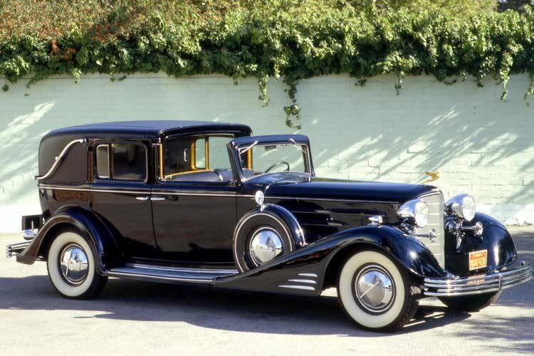 WITH the Depression over she had this 1933 V16 engine Cadillac Town Car custom-built for her. 	Photo supplied