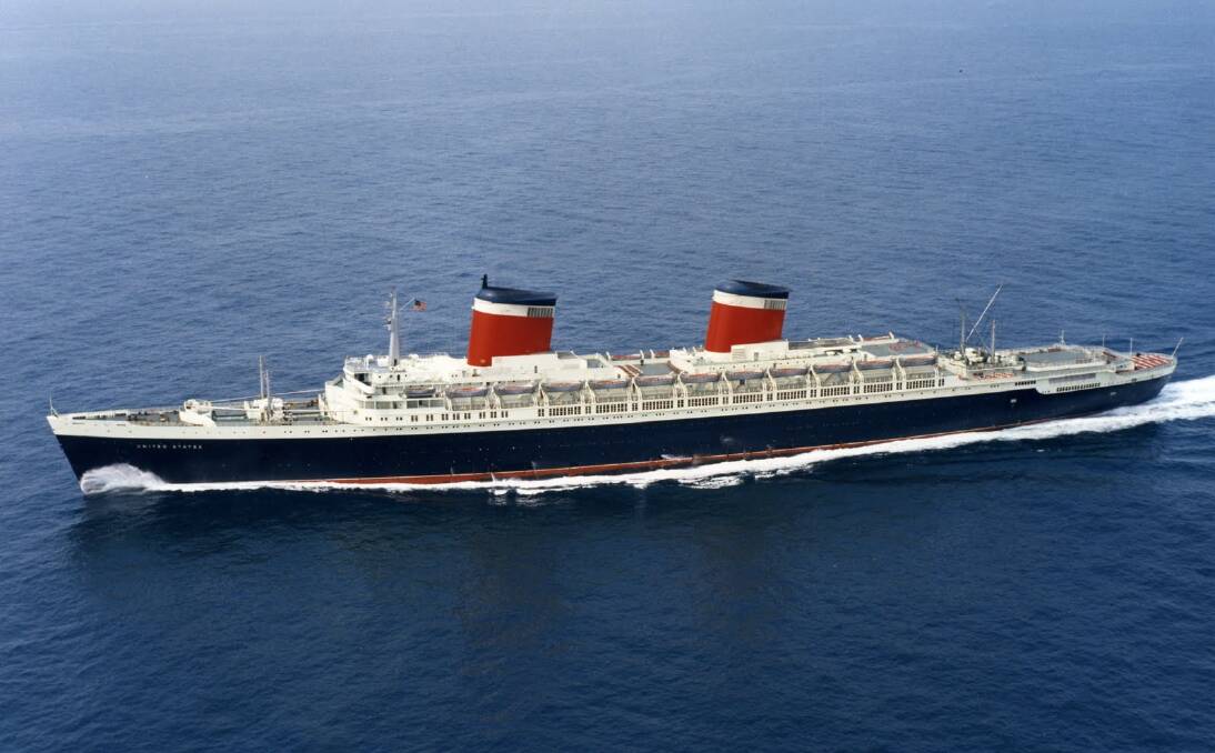 MARITIME greyhound: the SS United States set a speed record across the Atlantic in 1952 that stands to this day. Photo: Norwegian Cruise Line