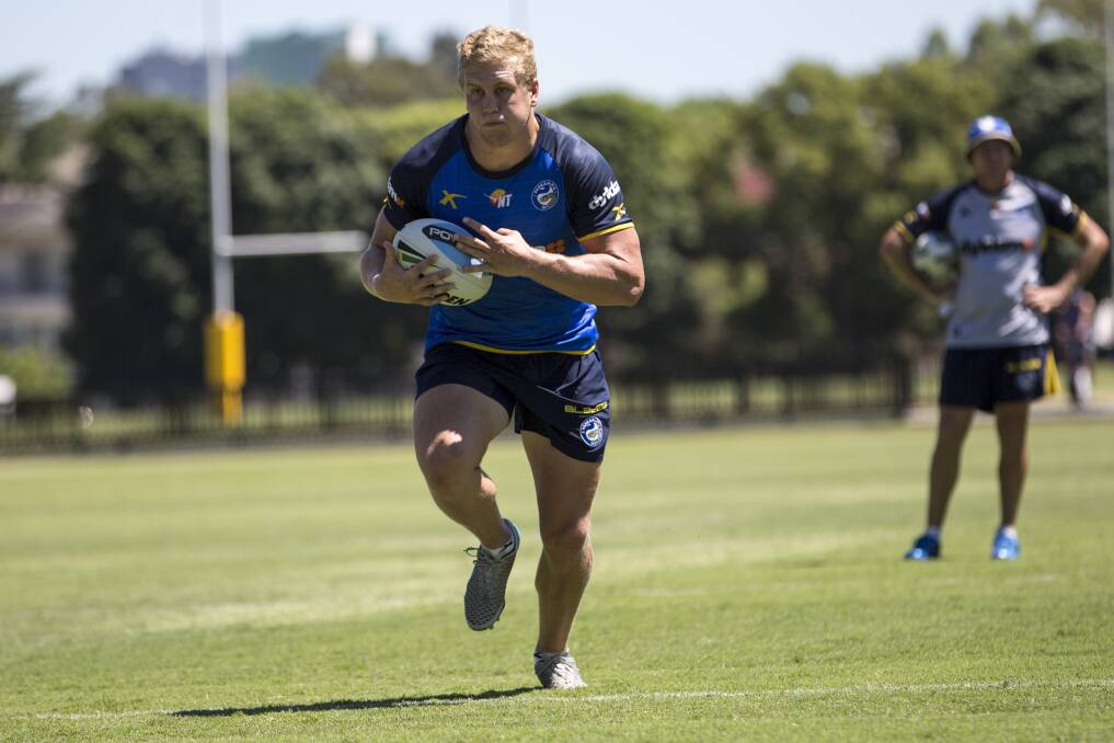 Daniel Alvaro has been selected in the Intrust Super Premiership NSW Residents squad to play this Sunday against Queensland. 								     Photo courtesy of Parramatta Eels