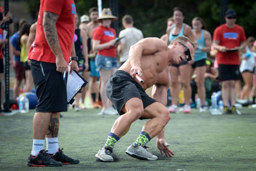 Ben Garard competes at the Immortals Team Challenge earlier this year. 				Photo supplied