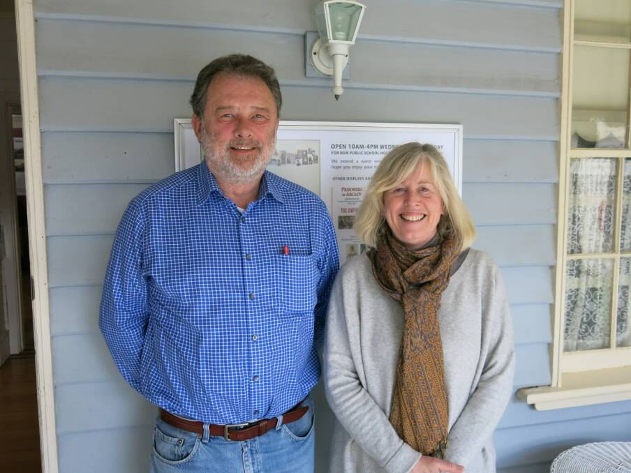 Tony and Jane McCormick -Discovering The Story Centre, Berrima District Museum.  
Photo supplied