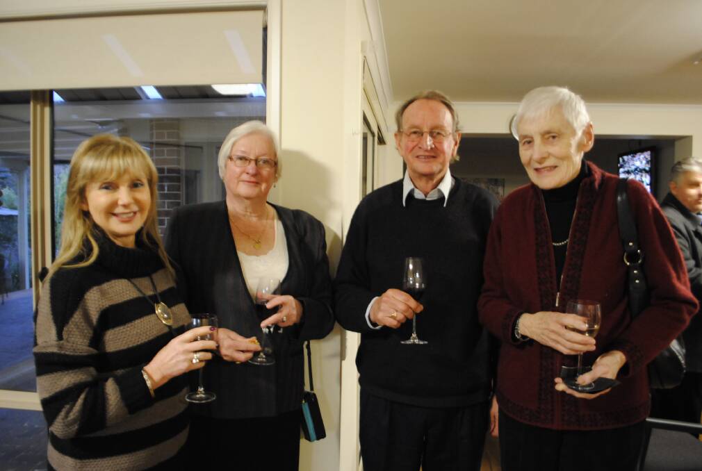 Southern Highlands Community Hospice committee members Joanne Bransdon, Kate Fletcher, Bruce Robertson and Margaret Rosenthal.