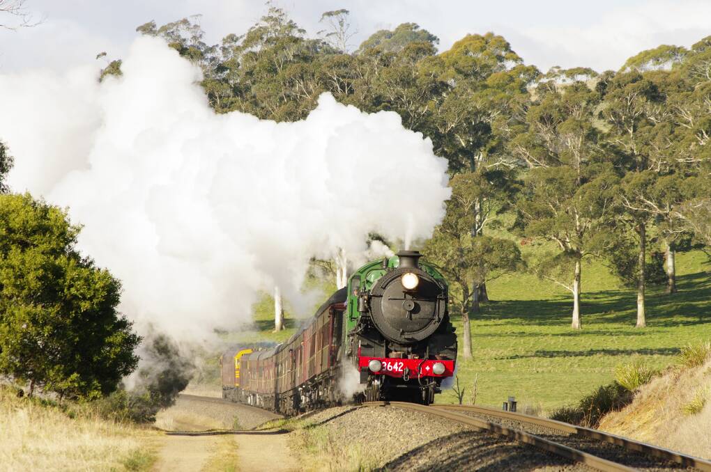 Locomotive 3642 will run between Bowral and Robertson on Saturday September 27. 	Photo by Leon Rudd.