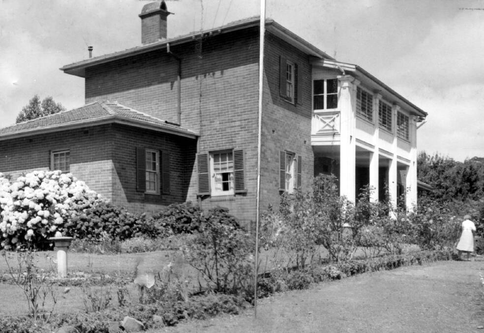 GIRL'S HOME: The Mt Gibraltar Mission home at Bowral, opened in 1930.