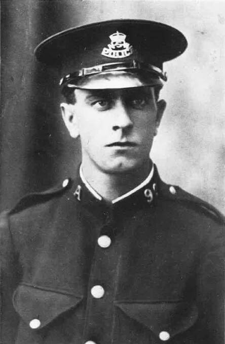 FRANK Fahy in his official uniform which he seldom wore. Photo: Justice and Police Museum