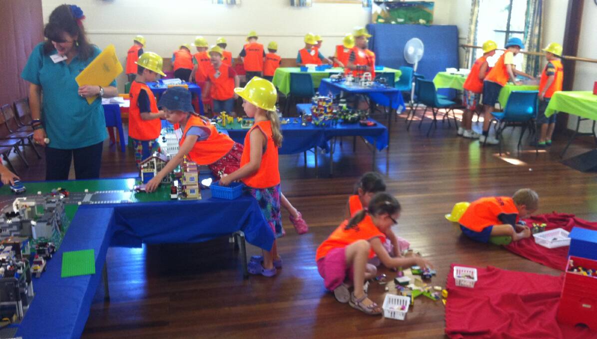 Creativity is key at a Little Builders workshop. 	Photo supplied