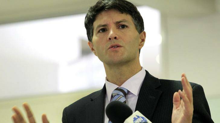 Blow to plans: Innovation Minister Victor Dominello. Photo: Orlando Chiodo 