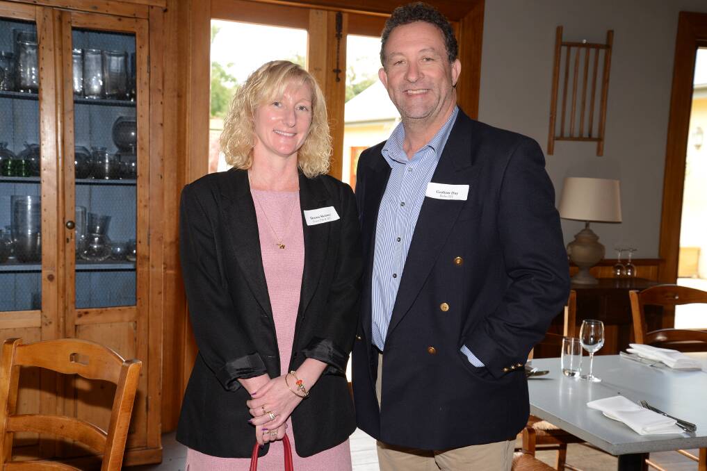 Supporting the "Back to the Highlands for Reunion Time" launch are Sharon Skinner of Power FM and 2ST with Graham Day of 2ST.Photo by Roy Truscott