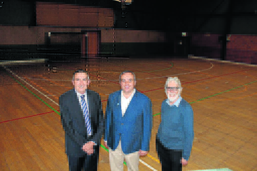 Mayor Duncan Gair, Wollondilly MP Jai Rowell and Councillor Larry Whipper at a PCYC location meeting.  
	Photo by David Sommers