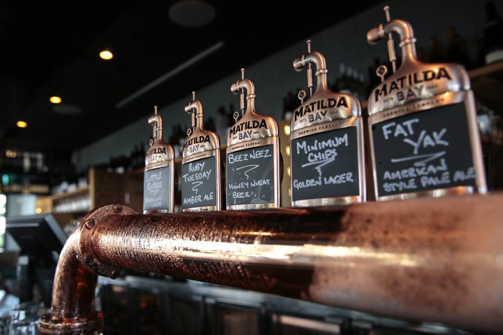 Walt and Burley offers a great selection of local wines as well as many boutique beers on tap. Fairfax image.