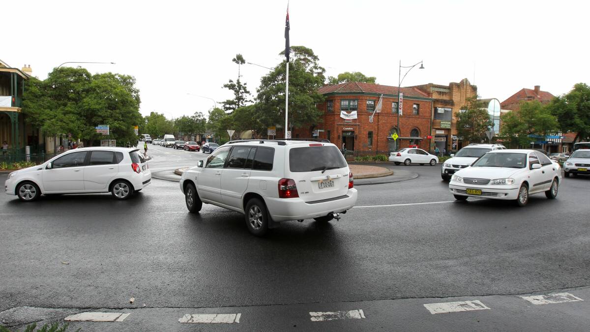 Traffic backed up on a roundabout in Camden Camden illustrating misunderstood road rules. Photo FDC