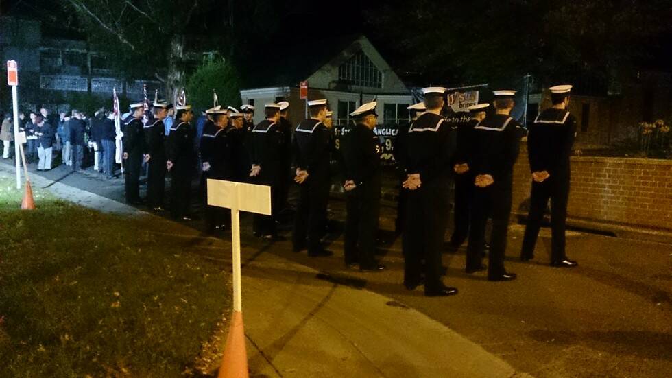 The Mittagong Dawn Service was attended by more than 400 people.