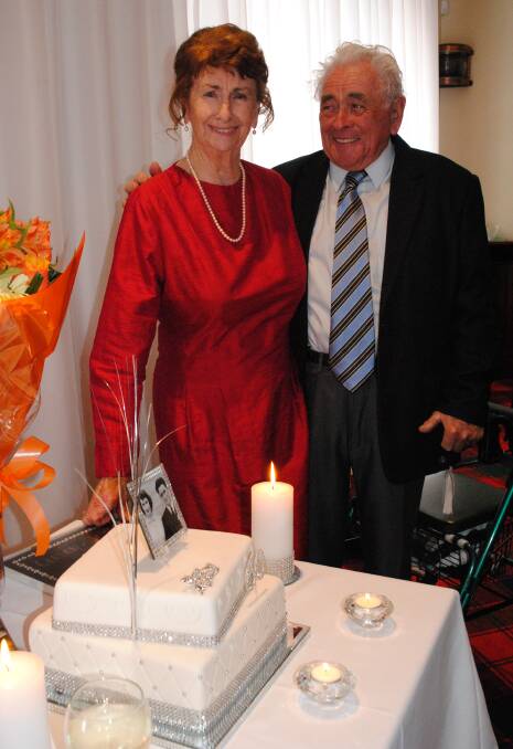Former Highlanders Judith and Gordon Stephen celebrated their 60th wedding anniversary with family and friends on Saturday at The Scottish Arms, Bowral. Photo by Josh Bartlett
