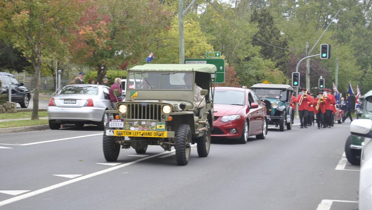 The ANZAC Day parade at Moss Vale. Photo by Dominica Sanda