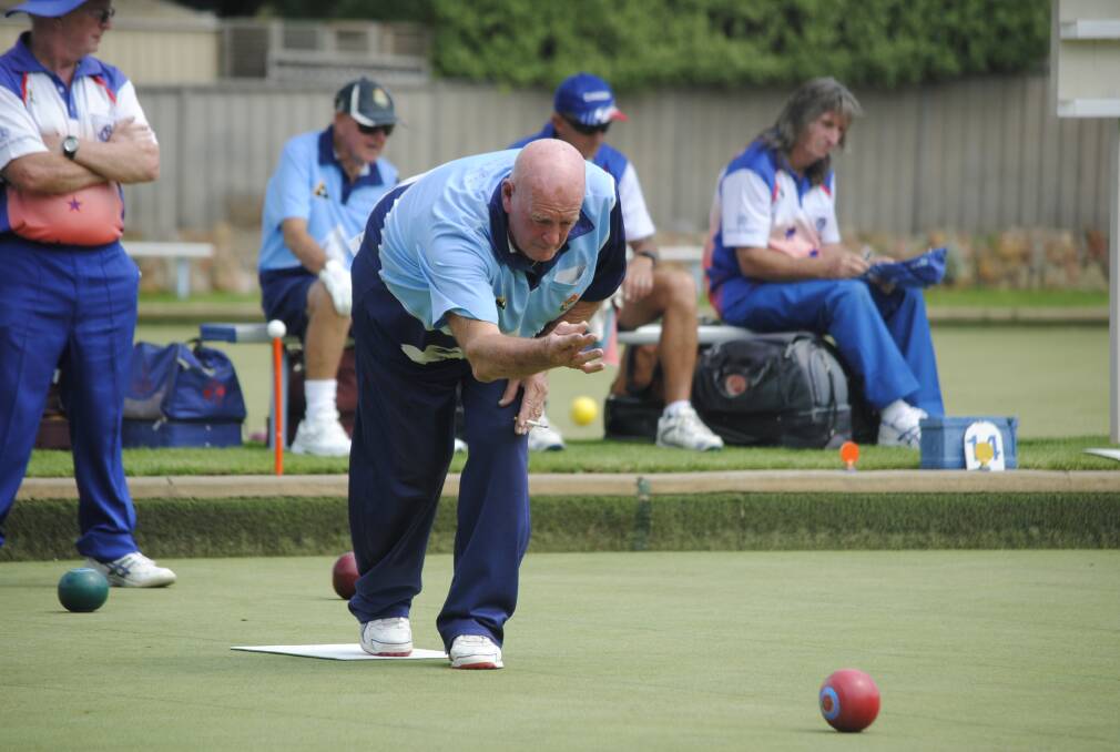 George Bott teamed up with Peter Morales for victory at Bowral Bowling Club last Wednesday. Photo by Josh Bartlett