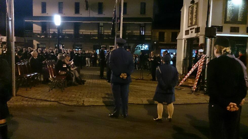 The Mittagong Dawn Service was attended by more than 400 people.