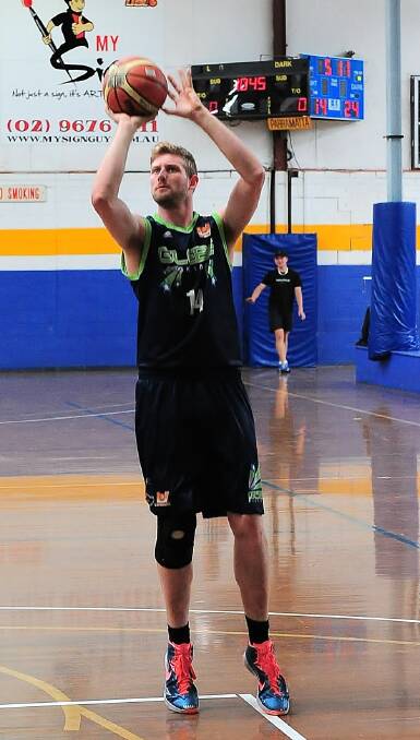 Andrew Storey is proving to be an asset for the Glebe Magic basketball team. 