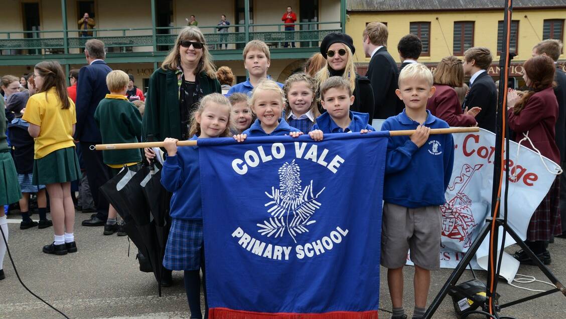 Representatives of Colo Vale Public School.