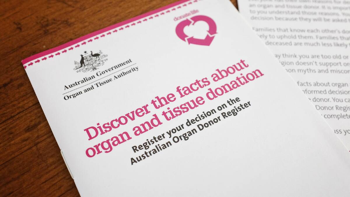 Australia has an opt-in system, where potential organ and tissue donors must be first listed on the Australian Organ Donor Register.